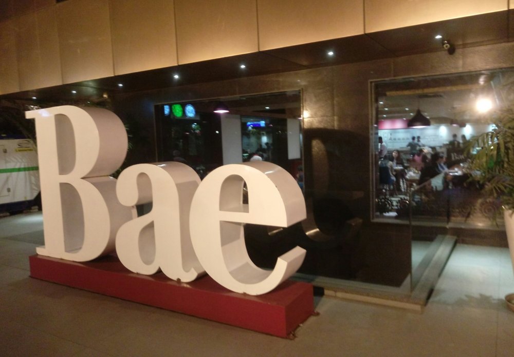 Cafe BAE selfie and photo point 
